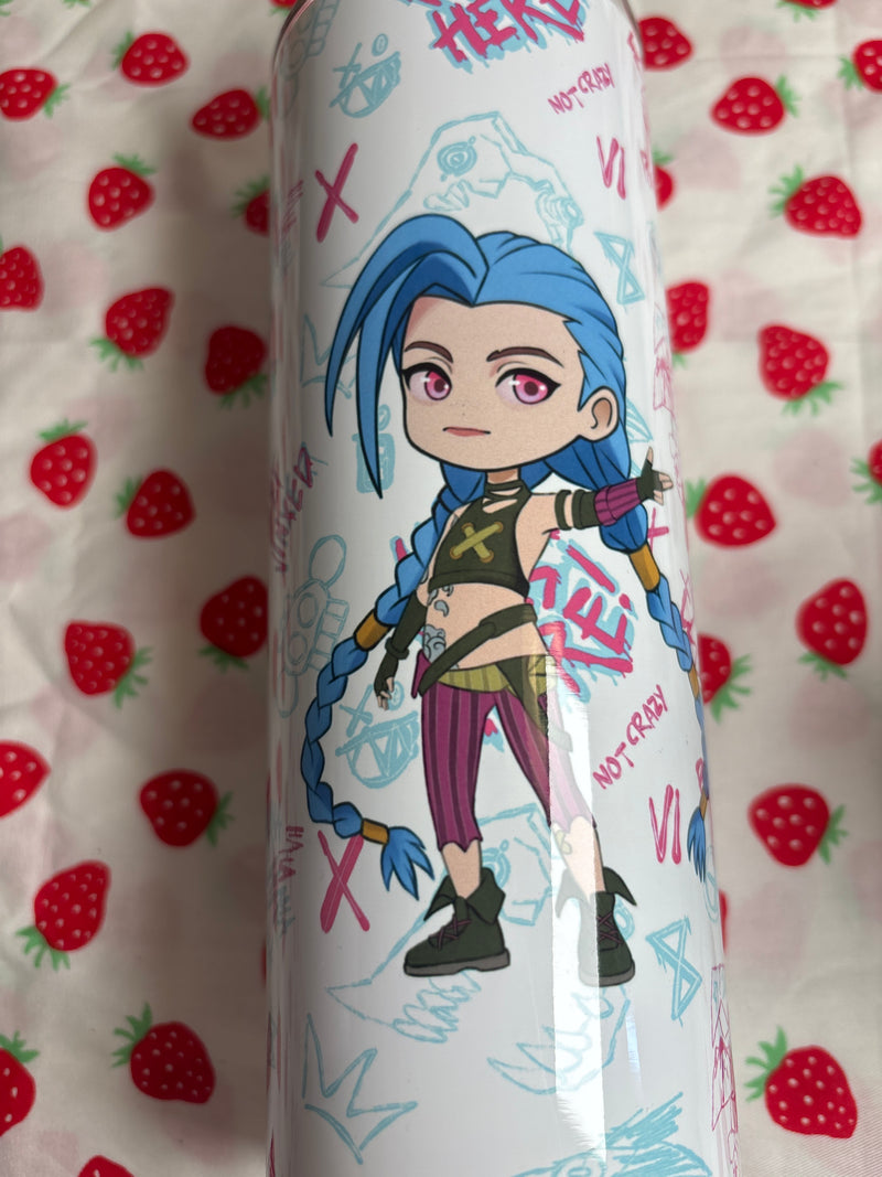 Tumbler 3 - oubli contour rose Jinx