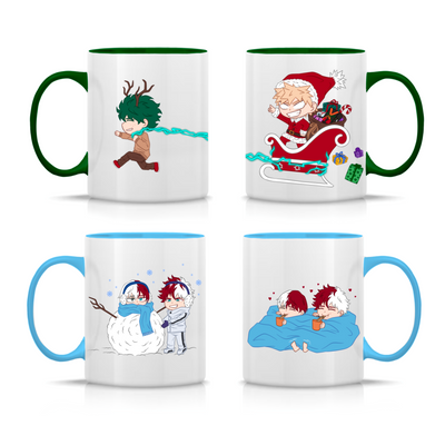 MUGS NOËL MHA 🎄 - Collab Zuku