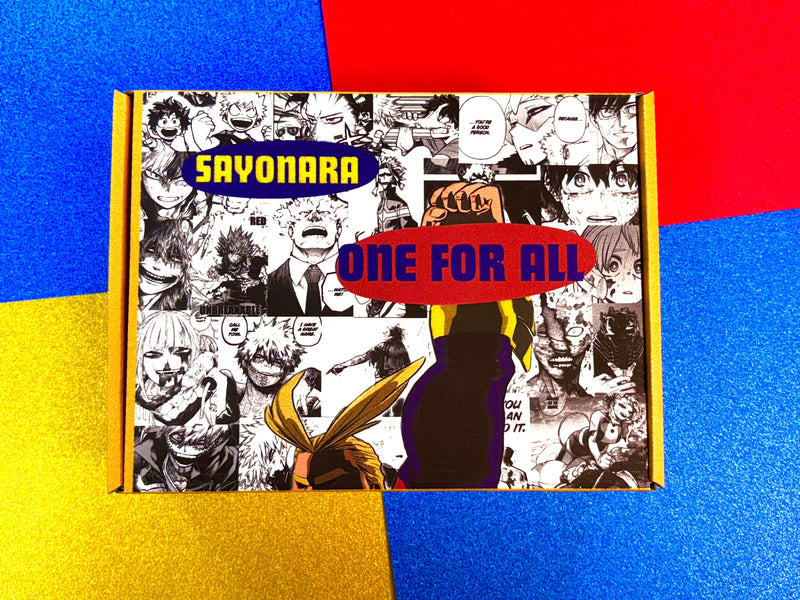 BOX MHA - SAYONARA ONE FOR ALL
