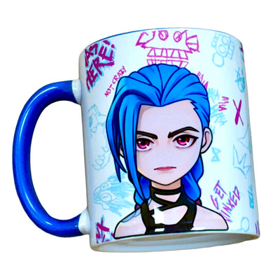 MUG avec Jinx - Édition Bleue