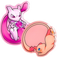 ÉD. LIMITÉE - PHONE GRIPS MEW vs. MEWTWO