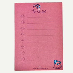 Bloc-notes A6 - To-Do List Saw Dog